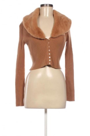 Damen Strickjacke Stradivarius, Größe L, Farbe Braun, Preis 14,77 €