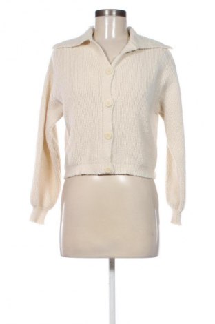 Cardigan de damă Stradivarius, Mărime S, Culoare Ecru, Preț 76,00 Lei