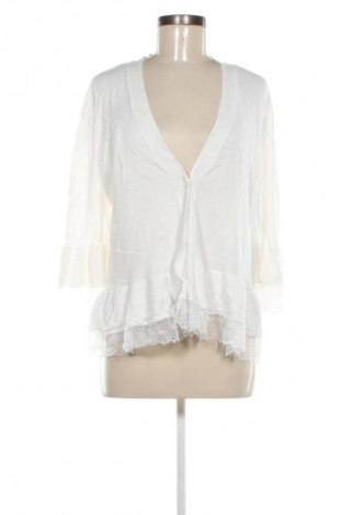 Cardigan de damă TWINSET, Mărime L, Culoare Alb, Preț 474,99 Lei
