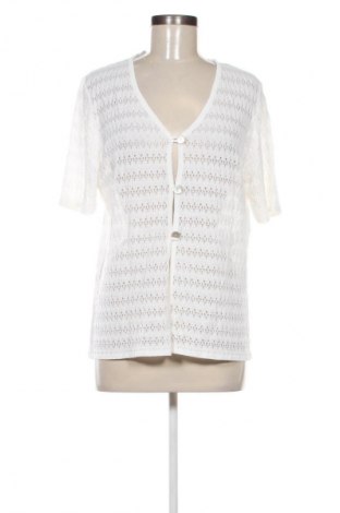Damen Strickjacke Unbranded, Größe L, Farbe Weiß, Preis 20,99 €
