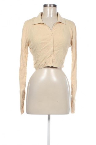 Damen Strickjacke Weekday, Größe M, Farbe Beige, Preis 25,99 €