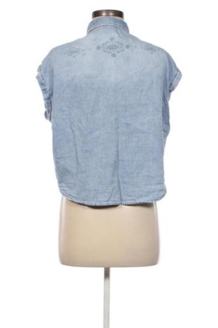 Damenbluse Bershka, Größe L, Farbe Blau, Preis 12,83 €