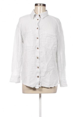 Дамска риза H&M, Размер L, Цвят Бял, Цена 25,99 лв.