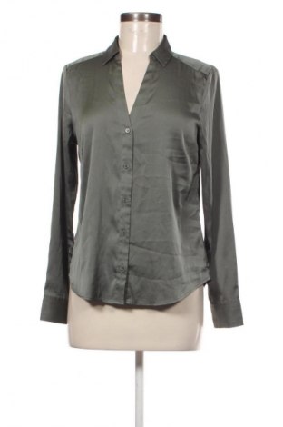 Дамска риза H&M, Размер M, Цвят Зелен, Цена 25,08 лв.