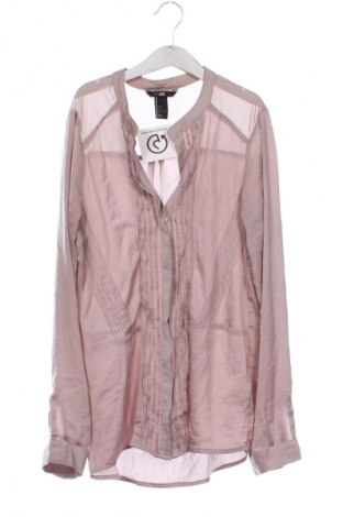 Dámska košeľa  H&M, Veľkosť XS, Farba Popolavo ružová, Cena  12,83 €