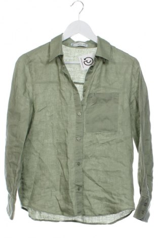 Cămașă de femei Mango, Mărime XS, Culoare Verde, Preț 71,00 Lei