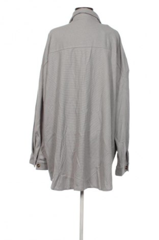 Дамска риза SHEIN, Размер 4XL, Цвят Сив, Цена 25,99 лв.