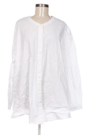 Damenbluse Samoon, Größe 4XL, Farbe Weiß, Preis 28,99 €