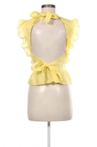 Дамска риза Sandro, Размер M, Цвят Жълт, Цена 47,99 лв.