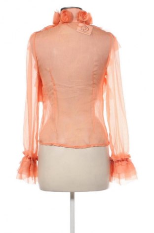 Damenbluse Shk, Größe S, Farbe Orange, Preis € 12,83