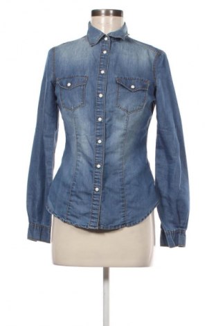 Damenbluse Terranova, Größe S, Farbe Blau, Preis € 12,77