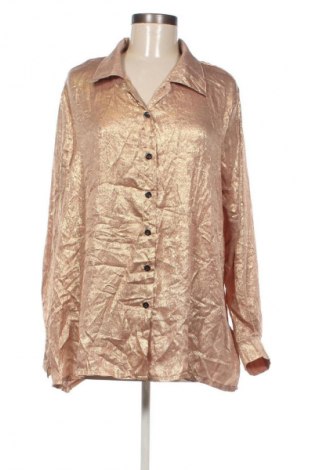 Damenbluse Unbranded, Größe XXL, Farbe Golden, Preis € 17,99
