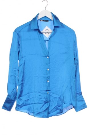 Damenbluse Zara, Größe XS, Farbe Blau, Preis € 18,99