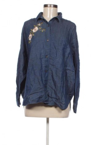 Damenbluse Zara, Größe M, Farbe Blau, Preis 18,99 €