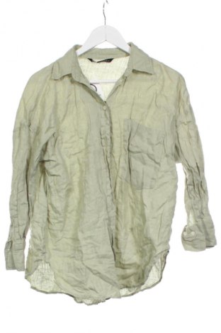 Dámska košeľa  Zara, Veľkosť XS, Farba Zelená, Cena  15,95 €