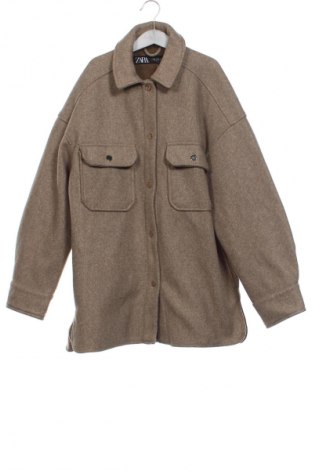 Damenbluse Zara, Größe XS, Farbe Beige, Preis 13,99 €