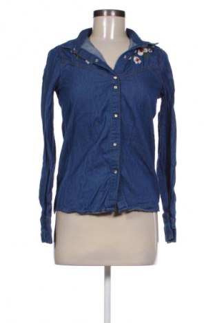 Dámska košeľa  Zara Trafaluc, Veľkosť XS, Farba Modrá, Cena  13,81 €