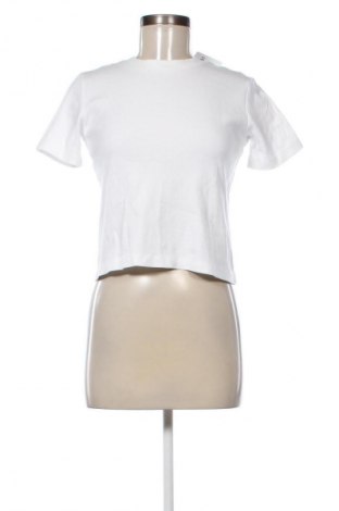 Tricou de femei Bershka, Mărime XS, Culoare Alb, Preț 45,00 Lei