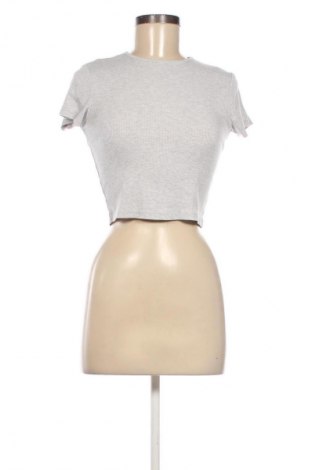 Damski T-shirt Bershka, Rozmiar M, Kolor Szary, Cena 39,05 zł