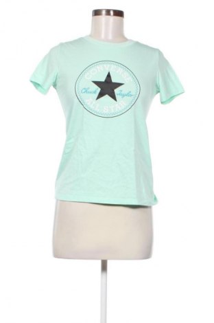 Damen T-Shirt Converse, Größe S, Farbe Grün, Preis 13,81 €