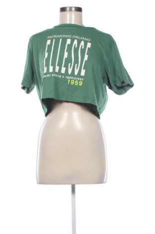 Γυναικείο t-shirt Ellesse, Μέγεθος M, Χρώμα Πράσινο, Τιμή 9,21 €
