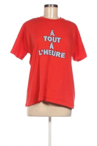 Damski T-shirt Gestuz, Rozmiar M, Kolor Czerwony, Cena 165,98 zł