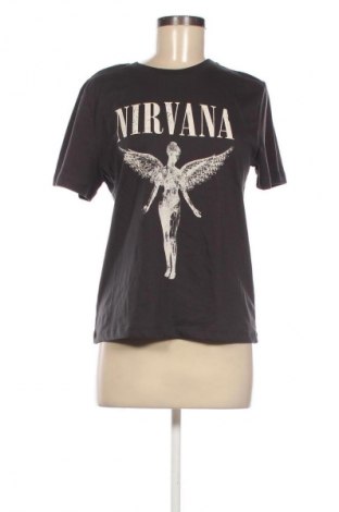 Γυναικείο t-shirt H&M, Μέγεθος S, Χρώμα Γκρί, Τιμή 8,70 €