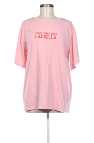 Damski T-shirt Laurella, Rozmiar XL, Kolor Różowy, Cena 41,00 zł