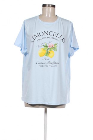 Damski T-shirt SHEIN, Rozmiar XL, Kolor Niebieski, Cena 39,08 zł