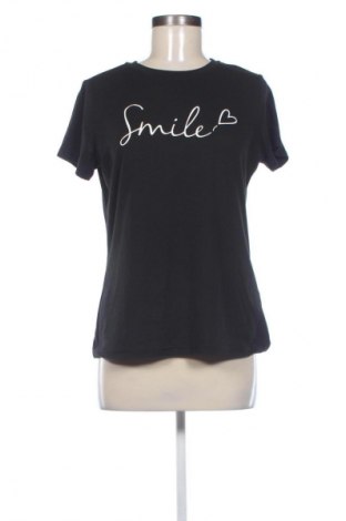 Dámske tričko Smile, Veľkosť M, Farba Čierna, Cena  9,14 €