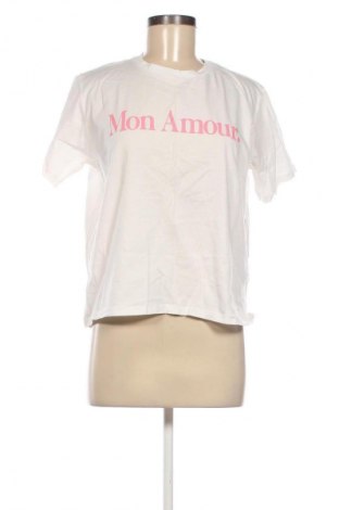 Damen T-Shirt Stradivarius, Größe XL, Farbe Weiß, Preis € 5,99