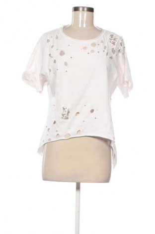 Γυναικείο t-shirt Unbranded, Μέγεθος L, Χρώμα Λευκό, Τιμή 16,52 €