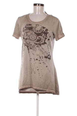Γυναικείο t-shirt United Colors Of Benetton, Μέγεθος L, Χρώμα Καφέ, Τιμή 20,16 €