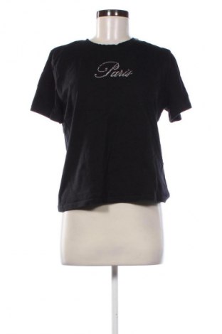 Damski T-shirt Zara, Rozmiar L, Kolor Czarny, Cena 25,00 zł
