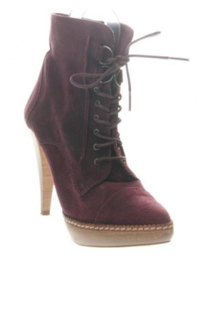 Damen Stiefeletten Bershka, Größe 39, Farbe Rot, Preis 26,99 €