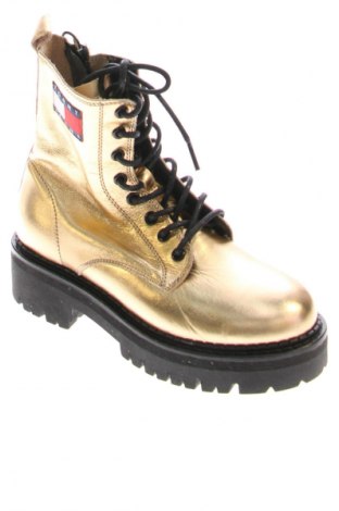 Damen Stiefeletten Tommy Jeans, Größe 37, Farbe Golden, Preis 160,84 €