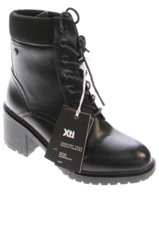Damen Stiefeletten Xti, Größe 37, Farbe Schwarz, Preis 78,27 €