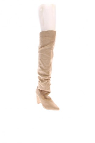 Damenstiefel Unbranded, Größe 37, Farbe Beige, Preis 56,37 €
