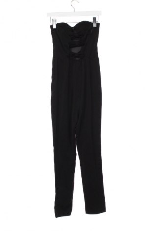 Langer Damen-Overall Bershka, Größe XS, Farbe Schwarz, Preis 24,55 €