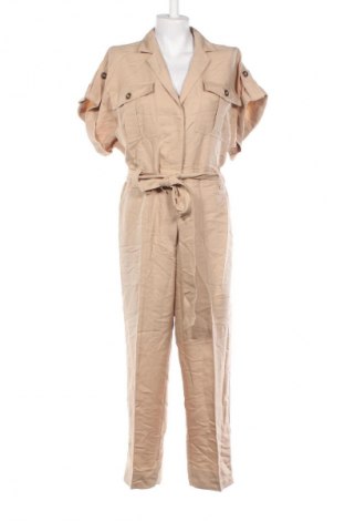 Salopetă lungă de damă H&M, Mărime L, Culoare Bej, Preț 125,92 Lei