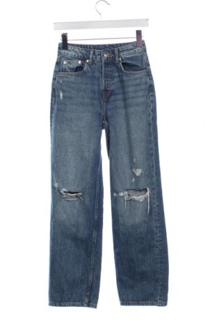 Dámske džínsy  H&M Divided, Veľkosť XS, Farba Modrá, Cena  15,00 €
