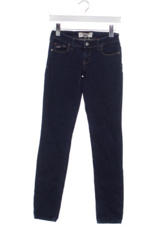 Damskie jeansy Hollister, Rozmiar XS, Kolor Niebieski, Cena 94,25 zł