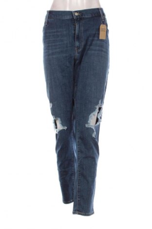 Női farmernadrág Levi's, Méret 3XL, Szín Kék, Ár 37 119 Ft