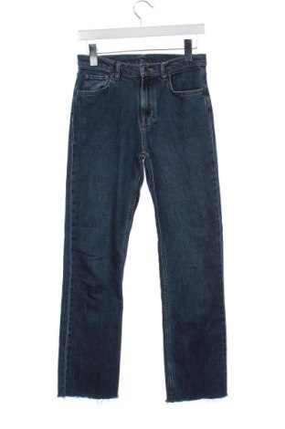 Дамски дънки Massimo Dutti, Размер XS, Цвят Син, Цена 80,74 лв.