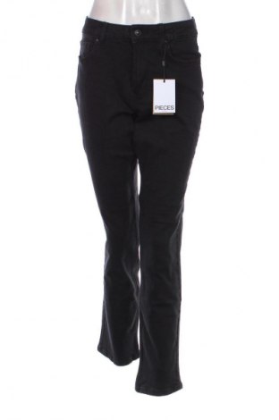 Blugi de femei Pieces, Mărime M, Culoare Negru, Preț 210,53 Lei