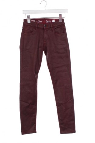 Blugi de femei S.Oliver, Mărime XS, Culoare Roșu, Preț 141,99 Lei