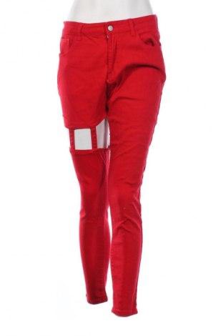 Damen Jeans SHEIN, Größe L, Farbe Rot, Preis 15,00 €