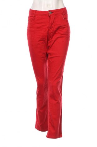 Női farmernadrág Tailored, Méret L, Szín Piros, Ár 5 829 Ft