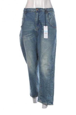 Női farmernadrág Frayed Jeans, Méret XL, Szín Kék, Ár 20 149 Ft