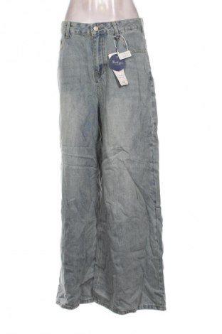 Damskie jeansy Unbranded, Rozmiar XXL, Kolor Niebieski, Cena 150,99 zł